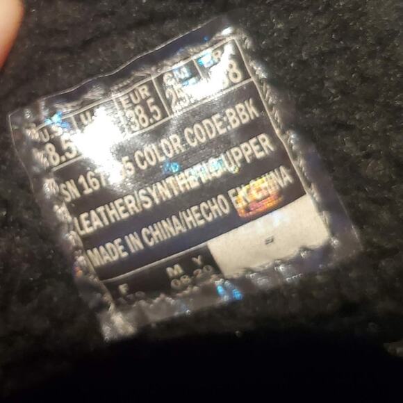 SKECHERS Size 8.5 Jumper Sweet Stud Shoes Black Suede Zip Ankle Sherpa Trim Boot - Picture 8 of 8